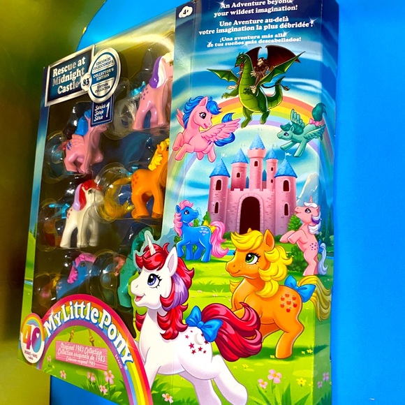 MY LITTLE PONY NWT ORIGINAL 1983 COLLECTION RESCUE AT MIDNIGHT CASTLE 40 YEARS - Picture 2 of 10